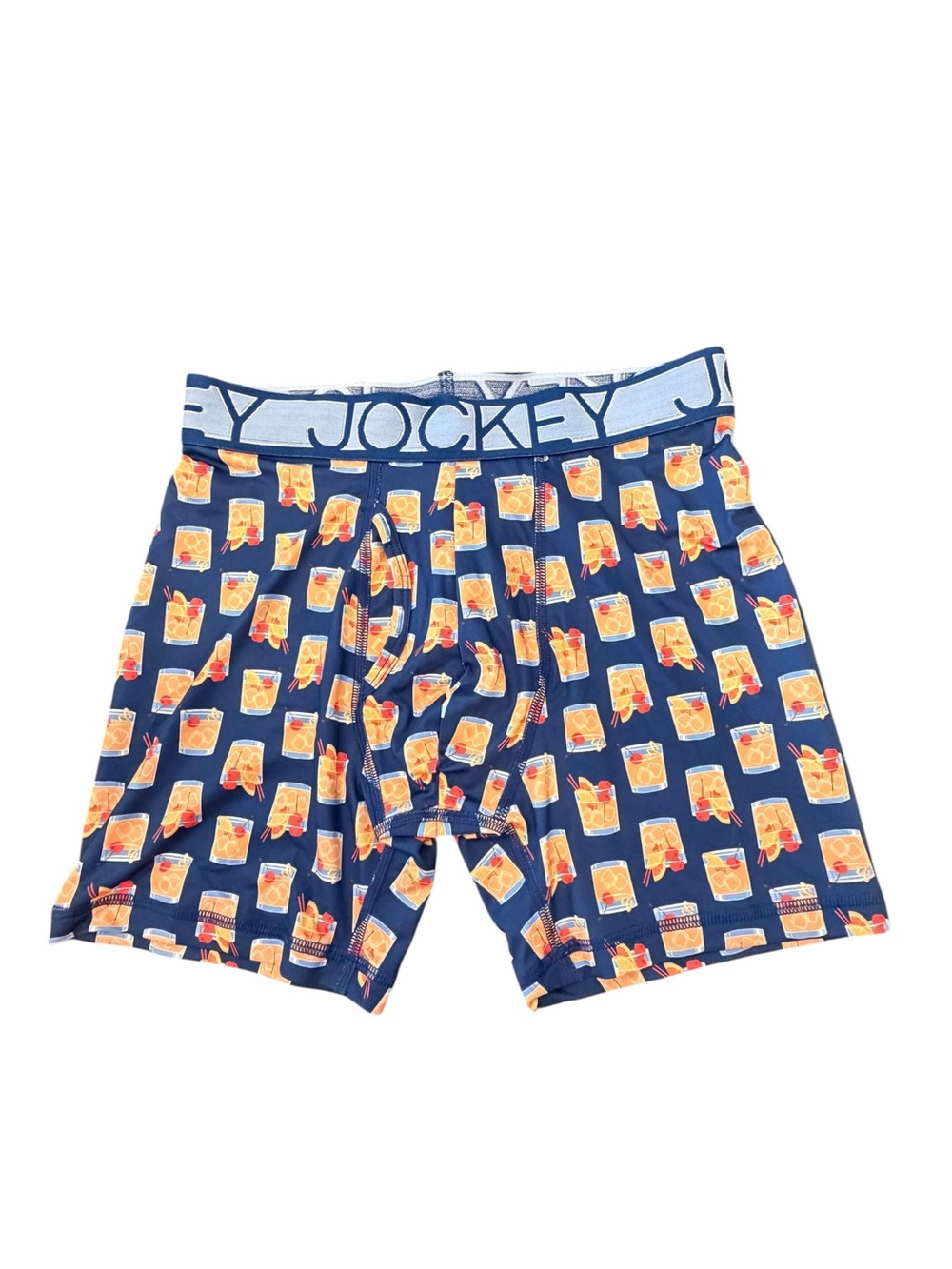 Jockey Men's ActiveMicro Boxer Briefs MED 1 Colorful Cocktails NEW Stretch